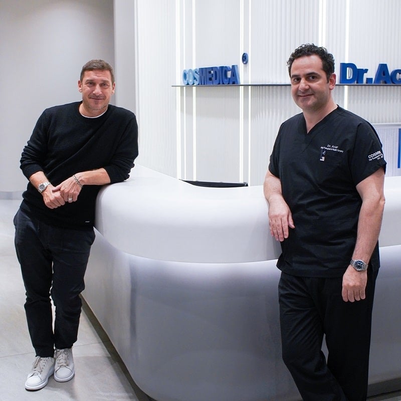 Totti at Cosmedica Clinic